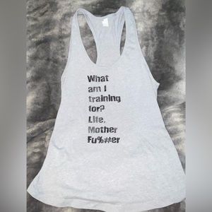 Workout top size leg